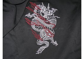 Вышивка дракона на заказ