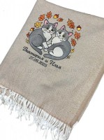 Котики на пледе