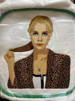 Вышивка портрета