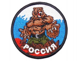 Нашивка «Медведь Россия»