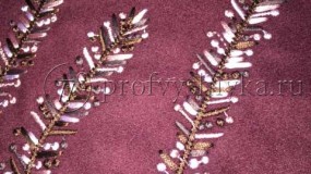 Вышивка на пальто