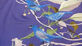 Вышивка на косынках