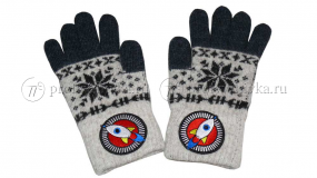 Вышивка на варежках