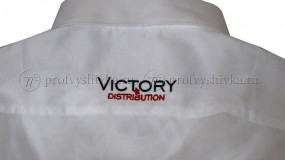 Вышивка на кокетке