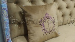 Вышивка на подушках