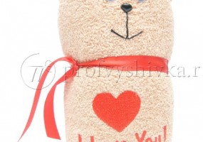 Фигурка из полотенца «Строитель»