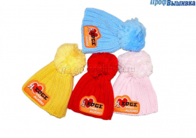 Шапка с вышивкой на день рождения