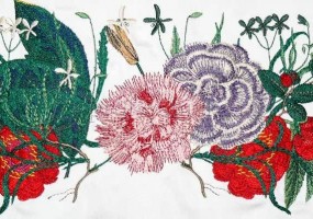 Вышивка картины в подарок на свадьбу