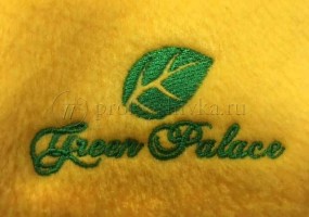 Вышивка на пледах