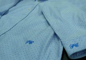 Вышивка на рубашке на 23 февраля