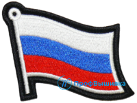 Нашивка на липучке «Флаг РФ»