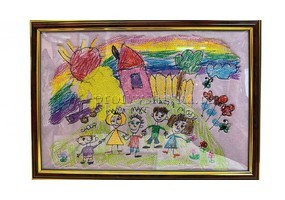 Детский рисунок по картинке