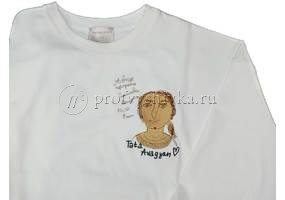 Вышивка рисунка, выполненного ребёнком