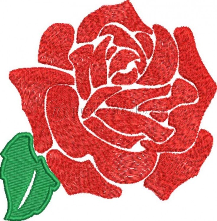 Дизайн для вышивки «Роза»