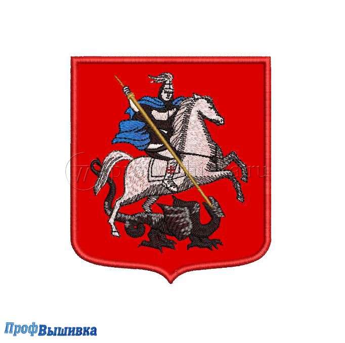 Дизайн для вышивки «Герб Москвы»