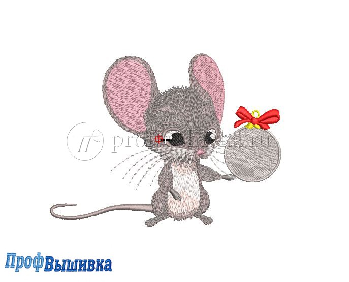 Дизайн для вышивки «Мышка»