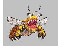 Дизайн для вышивки «Пчела Зузу»